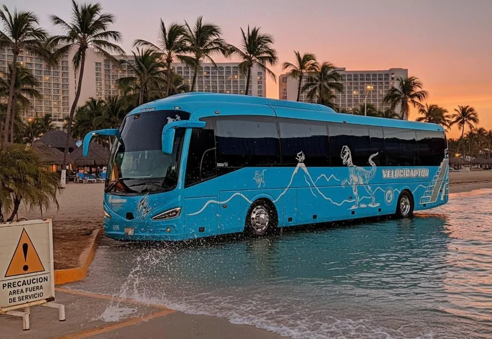 Vista principal del autobús IRIZAR I5 AZUL NUM ECO 486